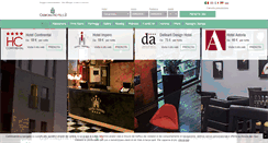 Desktop Screenshot of cremonahotels.it