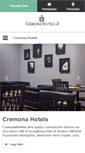 Mobile Screenshot of cremonahotels.it