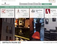 Tablet Screenshot of cremonahotels.it